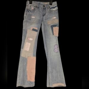 Ralph Lauren Patchwork Sparkle Jeans.